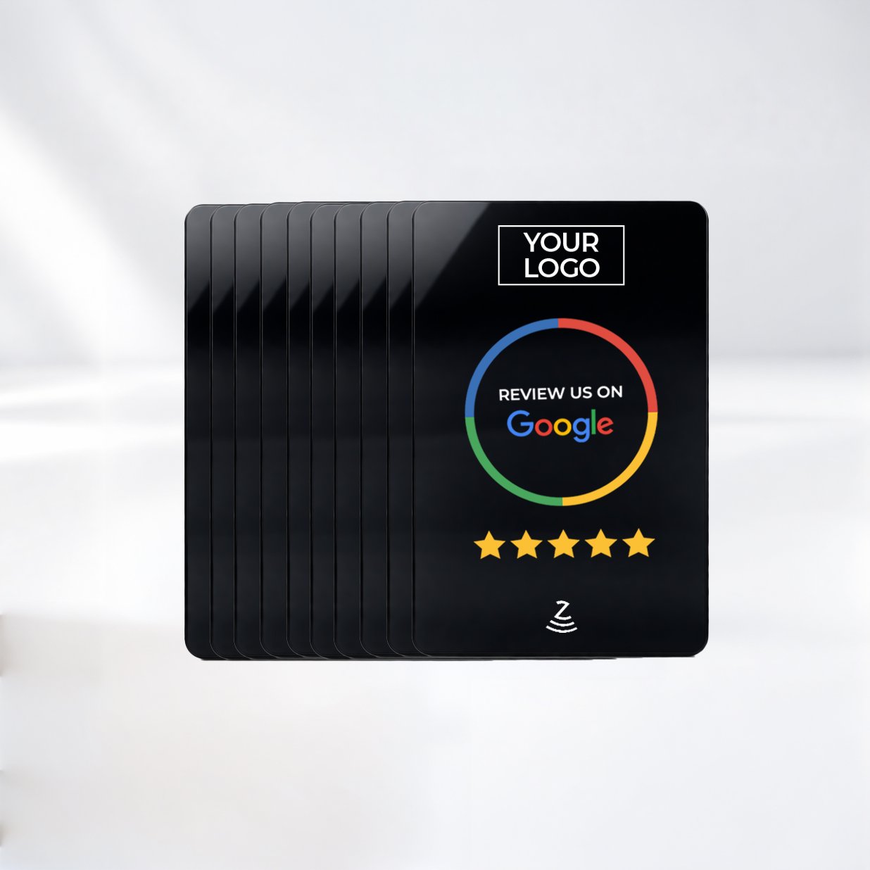 AI Google Review Black PVC/NFC Smart Cards - Image 4