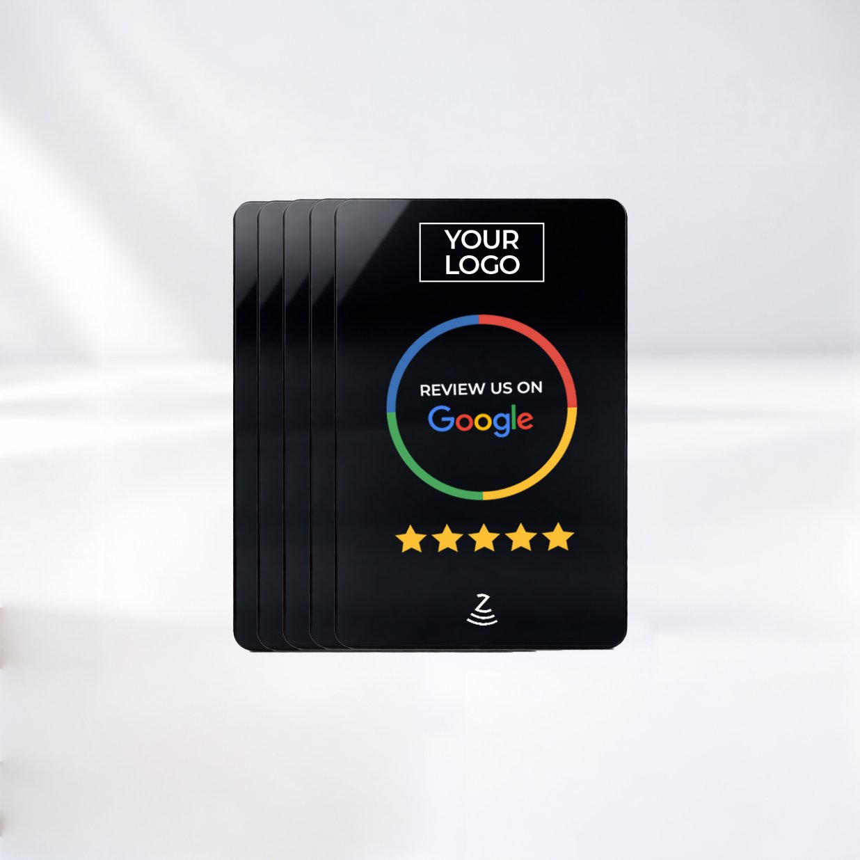 AI Google Review Black PVC/NFC Smart Cards - Image 3